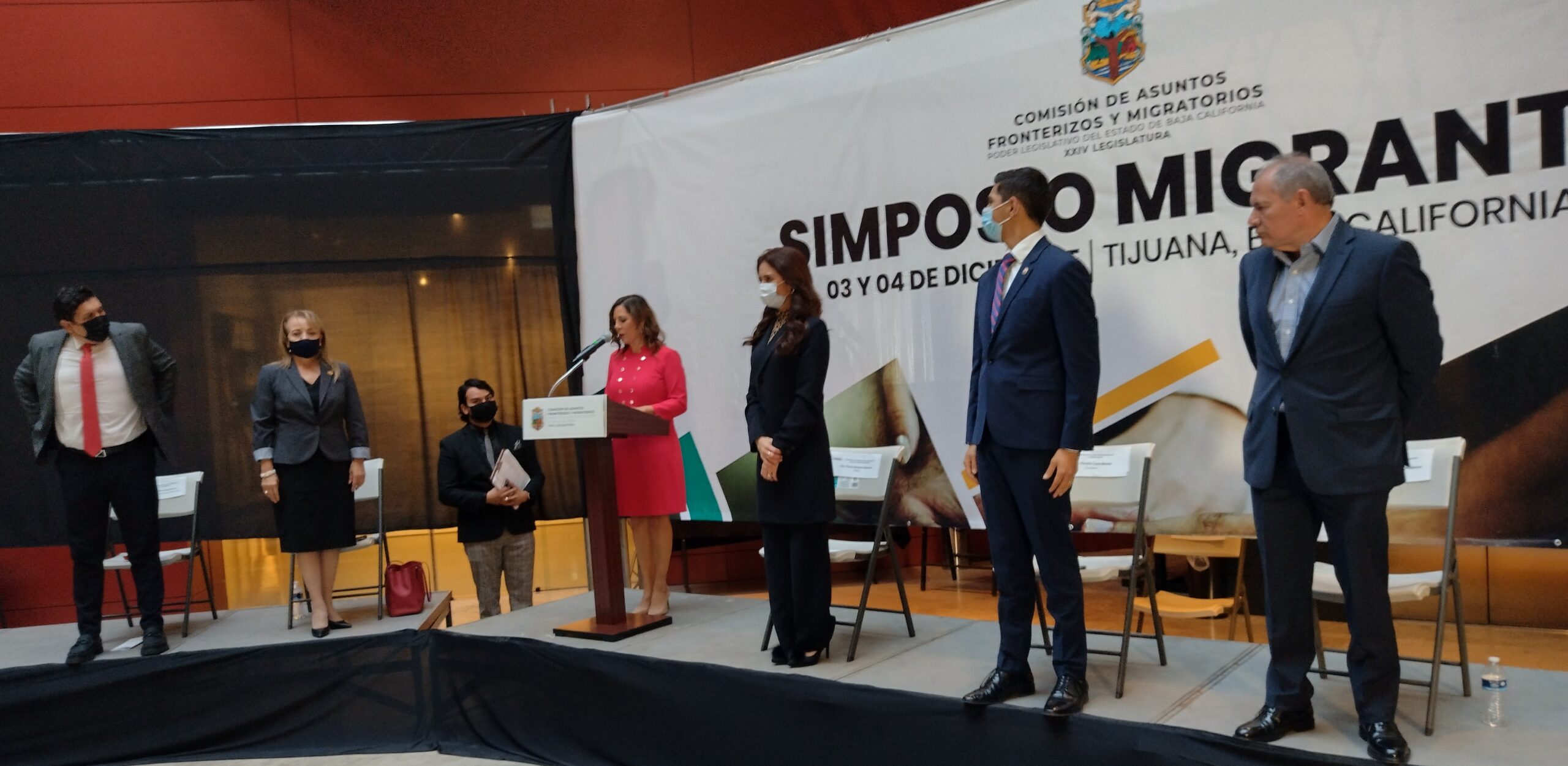 Simposium Migrante asiste Senadora Gina Cruz, Diputados de Jalisco y Chihuahua convoca Román Cota