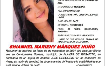 No la encuentran a Shiannel Marieny Marquez