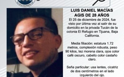 Desaparecido en el Refugio, Tijuana desde 2024