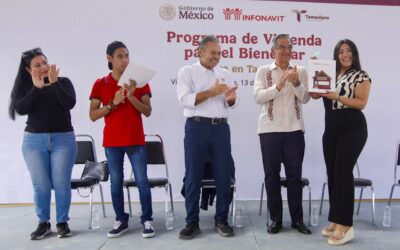 INFONAVIT ENTREGA VIVIENDAS DEL BIENESTAR A FAMILIAS DE TAMAULIPAS